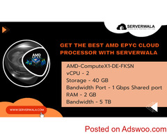 Get the best AMD EPYC cloud processor with Serverwala
