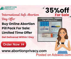 Buy Online Abortion Pill Pack For Sale: Limited Time Offer