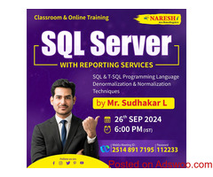 Free Demo On SQL Server In NareshIT