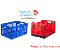 Where can I find reliable foldable crate manufacturers in India?