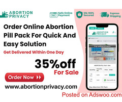 Order Online Abortion Pill Pack For Quick And Easy Solution