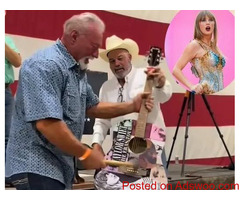 Elderly Man Destroys $4,000 Taylor Swift Guitar