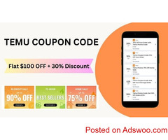 Temu Get a $100 Coupon Pack!