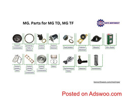 MG. Parts for MG TD, MG TF - British Parts Northwest