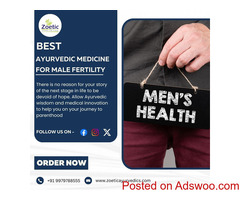 Get the Best Ayurvedic Treatment for Male Infertility at ZoeticAyurvedics