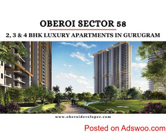 Oberoi Sector 58 Gurgaon - To switch to a meaningful home