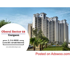 Oberoi Sector 58 Gurgaon - To switch to a meaningful home