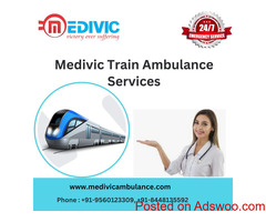 Medivic Train Ambulance in Ranchi finds better ways among all available options for patients transpo