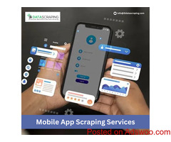 Mobile App Scraping Services for IOS and Android