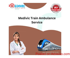 Use at Low-Fare Medivic Train Ambulance Service in Patna with Top-Grade Medical Assistance