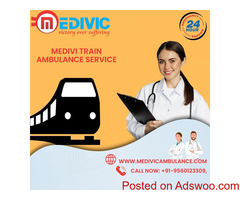 For an easy patient transfer, get in touch with Medivic Train Ambulance in Jamshedpur