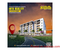 3 BHK Flats for Sale in Mallampet | 3 BHK Flats in Bachupally | Praneeth Pranav Daffodils