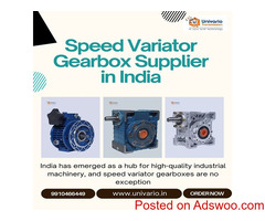 Speed Variator Gearbox Supplier in India