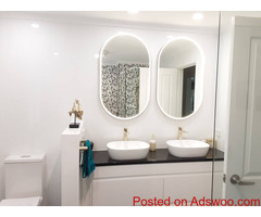 Cherish dazzling bath space with the LED mirror for sale in Adelaide from BRW