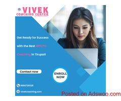 Achieve Success in Bank Exams with Vivek Coaching Center in Tirupati