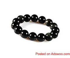 silver rudraksha bracelet for men