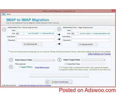 Advanced IMAP to IMAP Migration Solution
