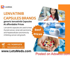 Buy Lenvatinib Capsules Online in Thailand and Philippines at the Best Prices with LetsMeds