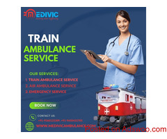 Are you struggling to find the best train ambulance in Ranchi that can rapidly move people in need t