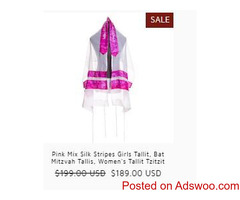Experience the Elegance of Silk Tallit at Galilee Silks!