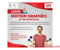Motion Graphics Course in Mumbai - VFX Institute
