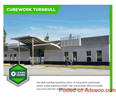 Flexible Warehouse Space at Cubework Turnbull with no hidden fees
