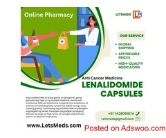 Where to Buy Affordable Lenalidomide Capsules in the Philippines – LetsMeds is Your Trusted Source