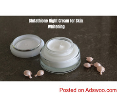 Glutathione Night Cream – Brighter Skin Overnight