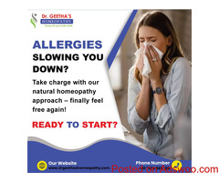 Say Goodbye to Allergies with the Best Homeopathy Doctor in Hanamkonda!