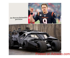 Joe Burrow Spends $3M on Batmobile While Signing a $275M Deal