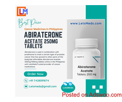 Buy Abiraterone Brands Online at Affordable Prices in the Philippines