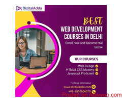 Top-Rated Web Development Courses in Delhi at Dizital Adda