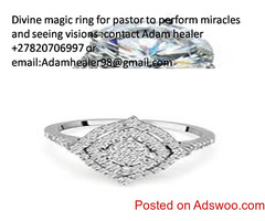 King Solomon magic ring for pastors to perform miracles +27820706997