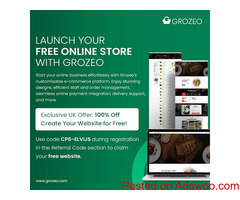 Create Your Website for Free 100% in just 1 minute!