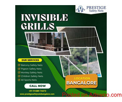 Secure Your Home with Invisible Grills – Call Prestige Safety Nets Today!