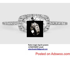Spiritual magic ring for pastors to do wonders and healing +27820706997