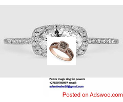 Spiritual magic ring for pastors to do wonders and healing +27820706997