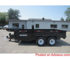 Single Axle Dump Trailer