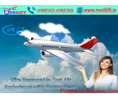 Full ICU Facility Air and Train Ambulance from Patna to Mumbai