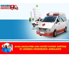 Ultra Advanced Cardiac Ambulance Service in Tata Nagar at Low Budget