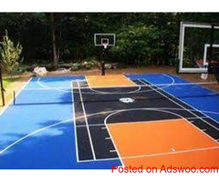Sports Court Flooring for Basketball