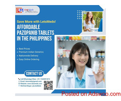 Get Generic Pazopanib Tablets in the Philippines – Save More with LetsMeds!