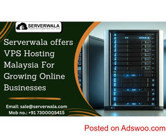 Serverwala offers VPS Hosting Malaysia For Growing Online Businesses