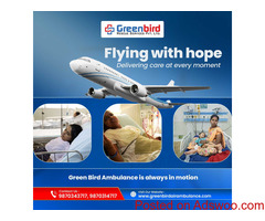 Greenbird Air and Train Ambulance in Kolkata provides Quick Transfer for Urgent Cases