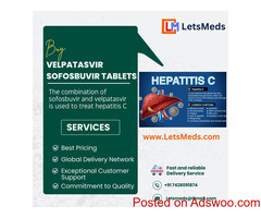 Buy  Sofosbuvir 400mg & Velpatasvir 100mg Tablet Online in the Philippines