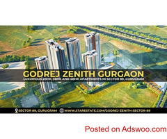 Godrej Zenith Gurgaon – Luxurious 2, 3 & 4BHK Apartments In Gurgaon