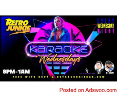 Retro Junkie Bar - Sing Your Heart Out at Walnut Creek's Favorite Karaoke Destination