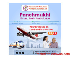 Avail Panchmukhi Train Ambulance for Critically Injured Patients in Patna
