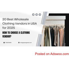 Best Wholesale Clothing Vendors in USA for 2025 + How to Choose a Clothing Vendor?