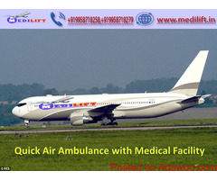 Pick Top-Quality Air Ambulance Service in Bagdogra by Medilift